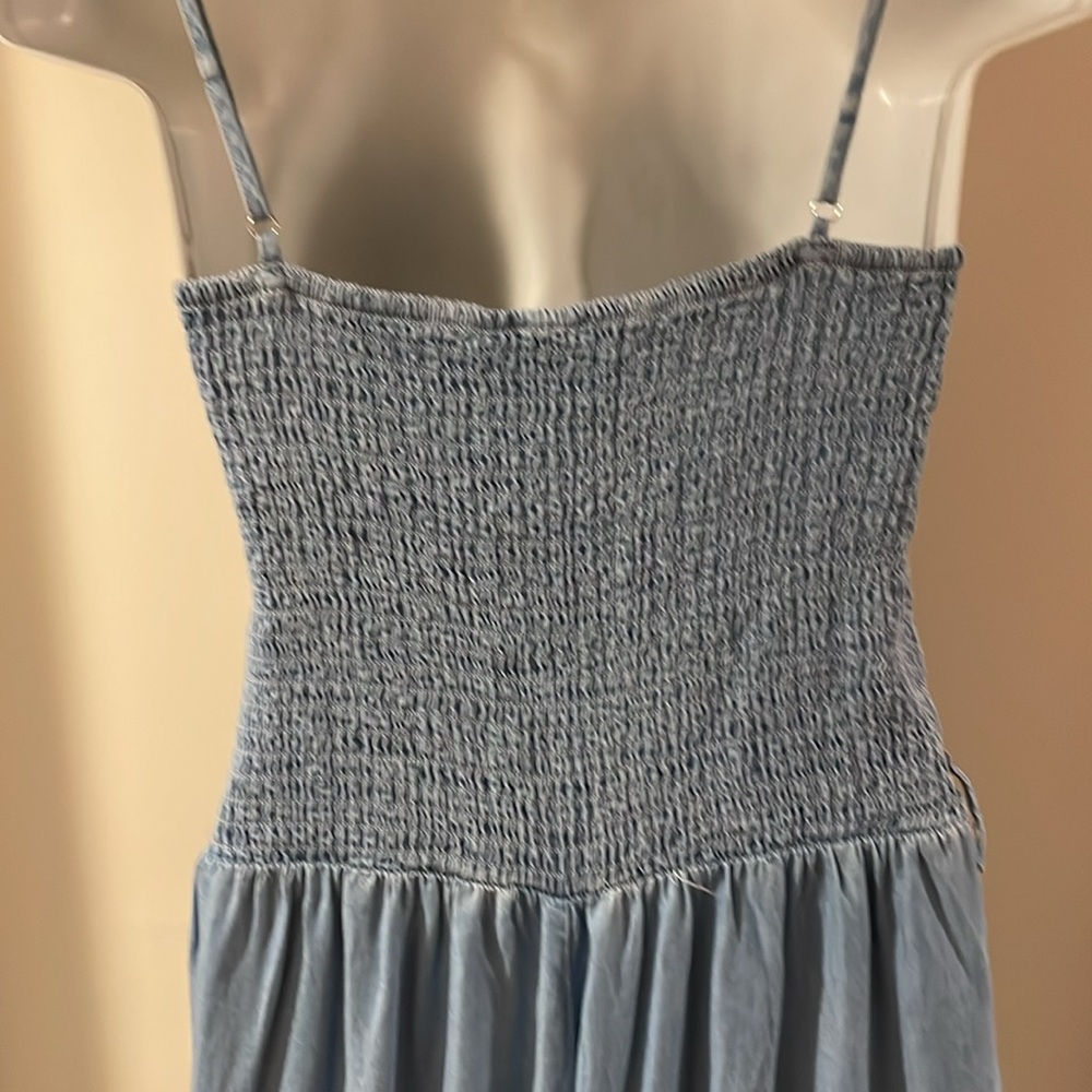 Wide leg summer jumpsuit - Picture 4 of 7